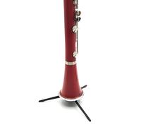 Lahdrhab 1Set Wind Music Accessories Portable Detachable Clarinet Stand Clarinet Display Stand Black