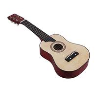 Lahdrhab 25 Inch Basswood Acoustic Guitar 6 Strings Small Mini Guitar with Guitar Pick Strings for Children Beginner