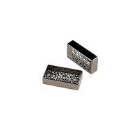 Lahdrhab 2Piece Openwork 12 Hole Humbucker Guitar Pickup Cover Replacement Parts Accessories for LP Electric Guitar Parts,Black 70 X38 X16mm