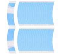 Lahdrhab 36 Pcs Wigs Lace Tape Double Side Hair Blue Light Weight Quarter Lace Wig Waterproof Super Styling Hair Extension Piece