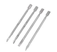 Lahdrhab 4 Pcs Manicure Manicure Tool Steel Push 4 Piece Set Nail Care Manicure Pedicure