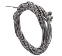 Lahdrhab 4 Pcs Stainless Steel Bass Strings Parts Accessories Guitar String Silver Plated Gauge Music Accessories