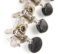 Lahdrhab 4L4R Mandolin Tuning Pegs Machine Heads String Tuning Pegs for 8 Strings Mandolin Instruments Accessory