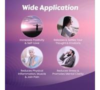 Lahdrhab 528 HZ Tuning Forks for Healing Chakra Set OM136.1 Hz for Repair Sound Healing Instruments with Tuning Fork Holder Easy to Use A