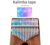 Lahdrhab 5Pcs Kalimba 21 Keys Sticker Thumb Piano Decals Keyboard Instruments Accessories Parts for Beginner Learner