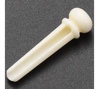 Lahdrhab 6Pcs Real Bone Material Acoustic Guitar Bridge Pins With Pearl Shell Dot