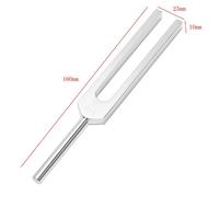 Lahdrhab Aluminum alloy + wood Tuning Fork Chakra Hammer Ball Diagnostic 528HZ With Mallet Set Nervous System Testing Tuning Fork Health Care