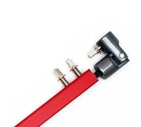 Lahdrhab Double Kick Drum Pedal Drive Shaft Steel Bass Drum Pedal Linkage Connector Arm,Blue Easy to Use