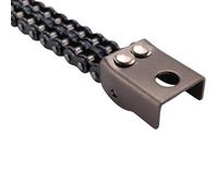 Lahdrhab Drum Kit Pedal Connecting Chain with Master Link Drum Pedal Chain Hammer Beater Chain Replacement Percussion