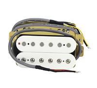 Lahdrhab Electric Guitar Humbucker Pickups Neck Alnico V Pickup White