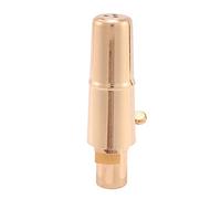 Lahdrhab Golden Alto Sax Saxophone Mouthpiece with Cap and Ligature Musical Instruments Parts