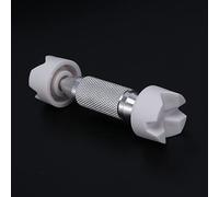 Lahdrhab Guitar Repair Brace Tools Guitar Sound Beam Repair Stand Holder for Acoustic Guitar Luthier Supplies DIY Silver + White
