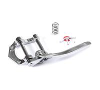 Lahdrhab Guitar Tremolo Vibrato Bridge Tailpiece Archtop Compatible with SG ES335 LP Electric Guitar Universal (Silver)