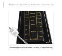 Lahdrhab Mechanical Metronome Universal for Guitar Violin Piano Musical Instrument Practice Tool Black Easy to Use