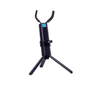 Lahdrhab Portable Foldable Sax Holder Stand with Metal Leg Base Foldable for Alto Saxophone