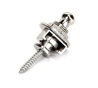 Lahdrhab Premium Guitar Strap Locks and Buttons Security Quick Release Straplocks Strap Retainer System Nickel (Pack of 2)