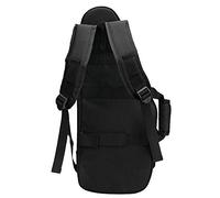 Lahdrhab Saxophone Gig Bag Oxford Cloth Alto Sax Thickened Backpack with Double Shoulder and Extra Storage Space Loaded Music