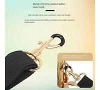 Lahdrhab Saxophone Strap Adjustable Single Shoulder Neck Strap Playing Labor-Saving Shoulder Strap,Black