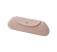 Lahdrhab Silicone Makeup Brush Holder Travel Cosmetic Bag: Soft Portable Cosmetic Face Brushes Holder Khaki