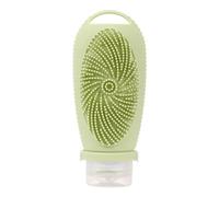 Lahdrhab Silicone Travel Refillable Bottle Cleansing Brush Portable Shampoo Bottles Lotion Cosmetics Container Trip H