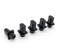 Lahdrhab Tele Switch Cap Tip For Top-Hat Switch Tip Black For Tele Guitar Parts Pack Of 5