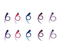 Lahdrhab Trimmable Rainbow Highlighted Hair Extension Hairpin Long Straight Hair Clip for Hair False Hair 3.2x55cm