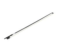 Lahdrhab Violin Bow 4/4 Composite Flower Carbon Fiber Pure Horsetail Carved Plus Line Silver Sheepskin Hand Rest Bow Musical Instrument Accessories Supplies