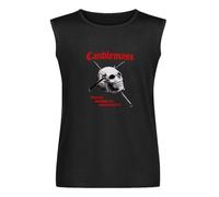 Lahe Men's Candlemass - Epicus Doomicus Metallicus, Album Cover DTG T shirt Vest for Men Size S