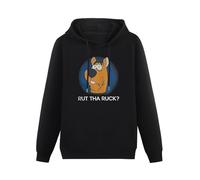 Lahe Scooby-Doo Rut Tha Ruck Cute Hoody Funny Black Vintage Gift Men Women Size XL