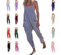 Lahloya Maternity Jumpsuit, Lahloya Jumpsuit, Oversized Jumpsuit- Maternity & Postpartum (grey,M)