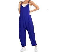Lahloya Maternity Jumpsuit, Lahloya Jumpsuit, Oversized Jumpsuit Romper-Maternity & Postpartum (Dark Blue,L)