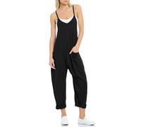Lahloya Maternity Jumpsuit, Oversized Jumpsuit - Maternity & Postpartum,Lahloya Pregnancy Jumpsuit (black,L)