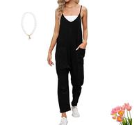 Lahloya Maternity Jumpsuits for Women, 2025 Oversized Jumpsuit - Maternity & Postpartum, Lahloya Pregnancy Jumpsuit (B,M)