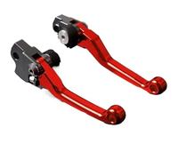 LAHMNR Motorcycle Brake Clutch Levers for KX250F for KX-250F 2004 for KX-250 F 2005-2012 for KX 250F for KX 250 F 2013-2018 Pivot Brake Clutch Levers(Red,2013-2018)