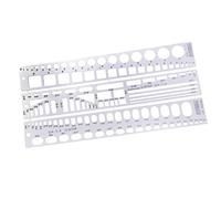 lahomia Durbale Craft Tool Scribing Panel Rivet Model Template Engrave Forming Block