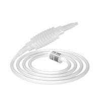 Lahviuu Brew Syphon Tube, 1 pcs Syphon Pump Syphon Tube Home Brew Beer Siphon Filter Siphon Pipe Manual Pipe Hose Wine Beer Brewing Making Equipment 2m