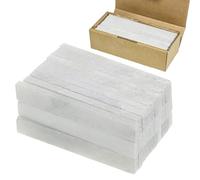 Lahviuu French Chalk 30 Pcs White Engineers Soapstone Welders Sticks Builders Chalk Mechanical Industrial Marking Tool for Metal Wall Slate (Without Holder)