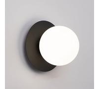 LAI HO Modern Wall Sconces Indoor, Glass Ball Wall Lights,E27 Vintage Metal Bedside Wall Lamp,Wall Mount Light Fixture for Living Room Bedroom Hallway