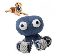 LAIBUY Octopus Squeaky Dog Toys Treat Dispenser Puzzle to Keep Them Busy, Dog Chew Interactive Tug of War Snuffle Toys with Crinkle Paper for Puppy Teething, Small Medium petss Playing