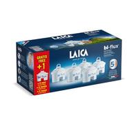 LAICA Bi-Flux Water Filter Cartridges 6 Pack (6 Months Supply), Preserves Mineral Salts While Reducing Chlorine & Heavy Metals & Reduces Hardness in Tap Water -