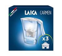 LAICa Water Filter Jug, 2.3 Litre Capacity, With 3 Bi-Flux Water Filter Cartridges