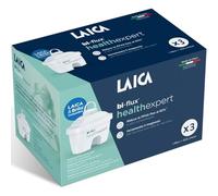 LAICA Healthexpert Water Filter Cartridge - Reduces PFAs by up to 92%, Strengthens Magnesium, Reduces Microplastics, Chlorine, Limescale and Heavy Metals, Compatible with Brita Jugs (3 Months x 150