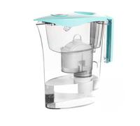 LAICA MikroPLASTIK-STOP Water Filter Jug 3L - Dual Filtration with 3 bi-flux Water Filter Cartridges + 1 Microplastic Filter - Blocks Up to 99.9% Microplastics 1 μm - Timer - Made in Italy