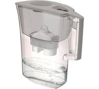 Laica Prime Line Water Filter Jug, 3L Capacity, With 1 x 30 Day Water Filter Cartridge, Preserves Mineral Salts, Reduce Chlorine & Heavy Metals & Reduces Hardness in Tap Water- Clear