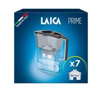 LAICA Prime Line Water Filter Jug & 7 Bi-flux Cartridges Black 3L LAICA Black