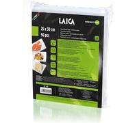 LAICA Vacuum Sealer Bags, 50 bags,25 x 30 cm, BPA Free, Food Bags for Food Storage, Preservation and Sous Vide Cooking, Withstands Freezing & Boiling
