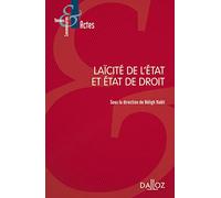 Laïcité de l'Etat et Etat de droit