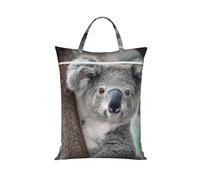 Laid-Back Koala,Travel Dirty Laundry Bag Foldable Dirty Clothes Bag Durable Storage Bag