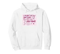 Laid Back Lean Forward Quick Sassy Attitude Design Pullover Hoodie