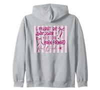 Laid Back Lean Forward Quick Sassy Attitude Design Zip Hoodie